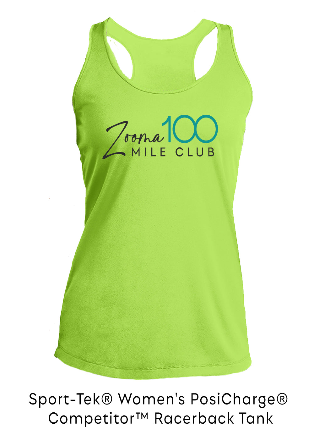 ZOOMA 100 Mile Club Green Tank
