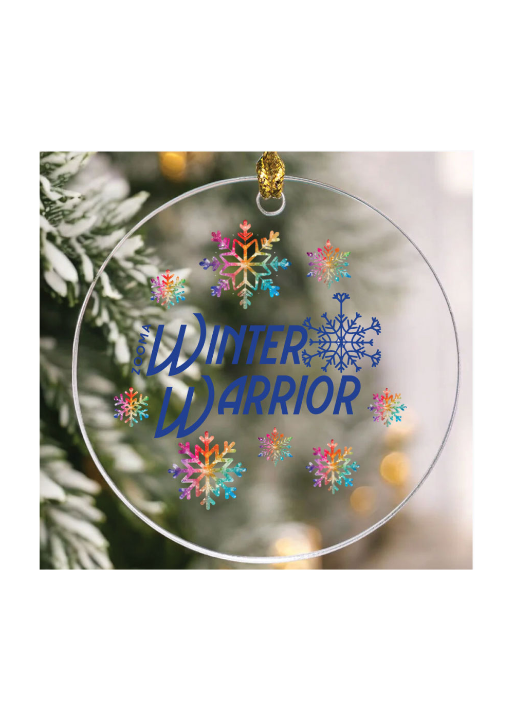 ZOOMA Winter Warrior Ornament