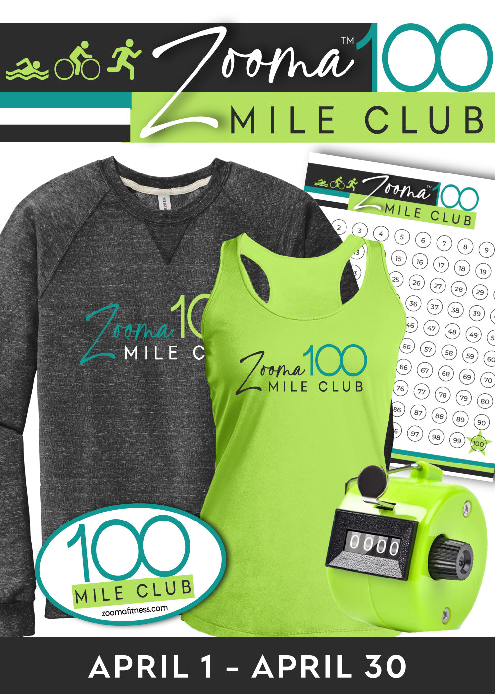 100 Mile Challenge 2025