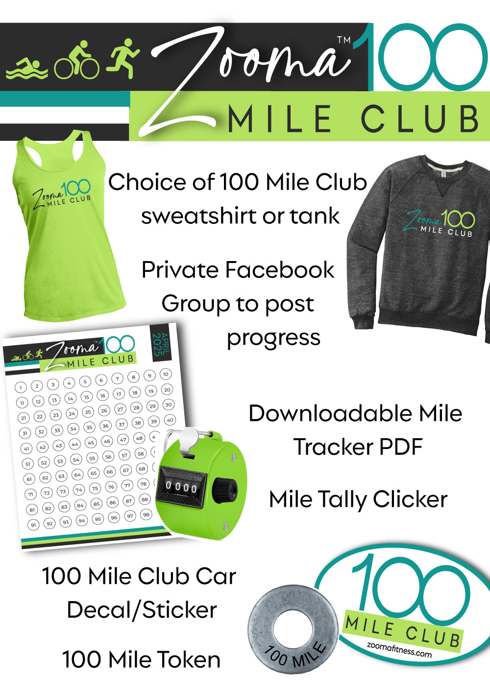 100 Mile Challenge 2025