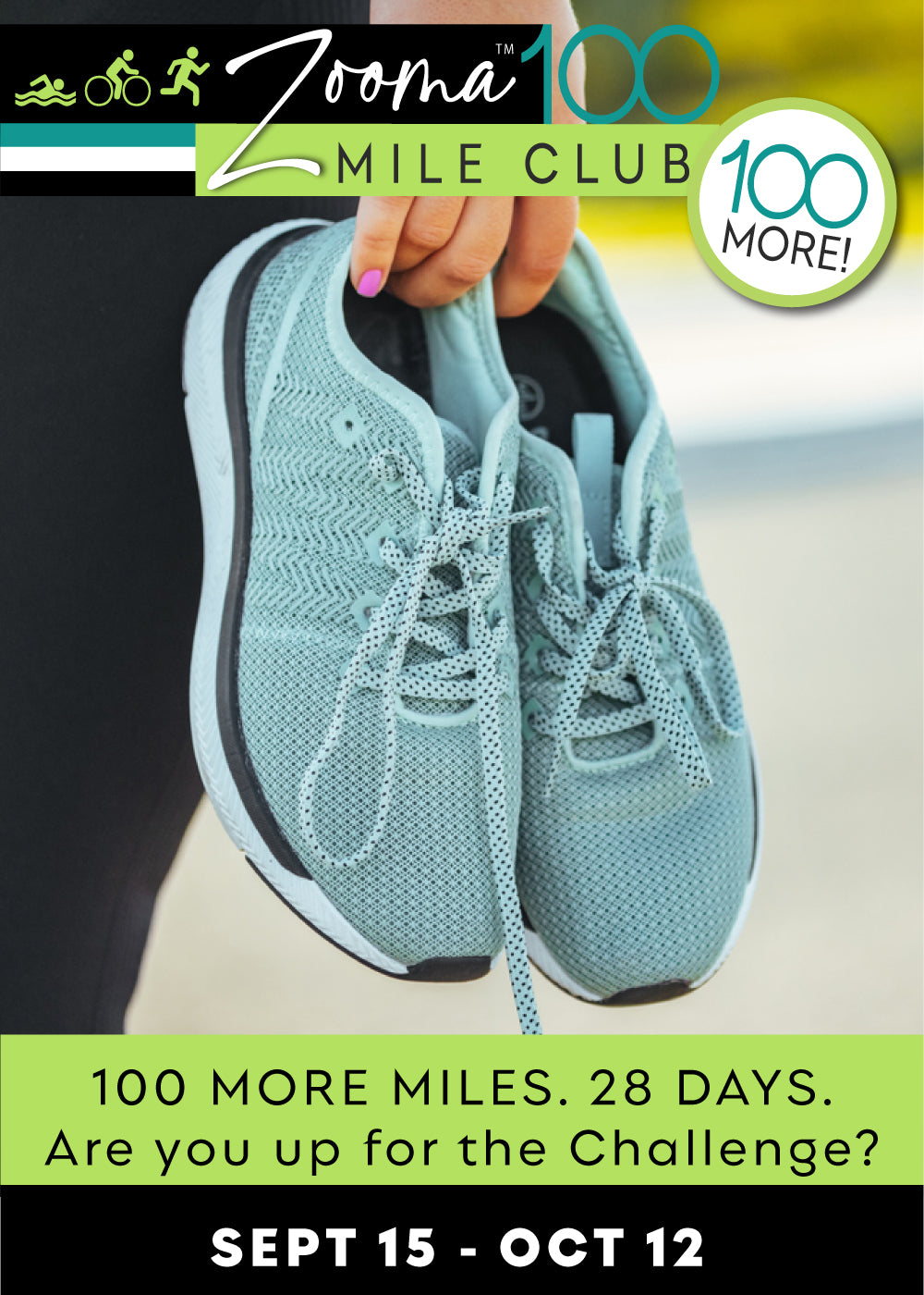 100 More Miles Challenge 2025