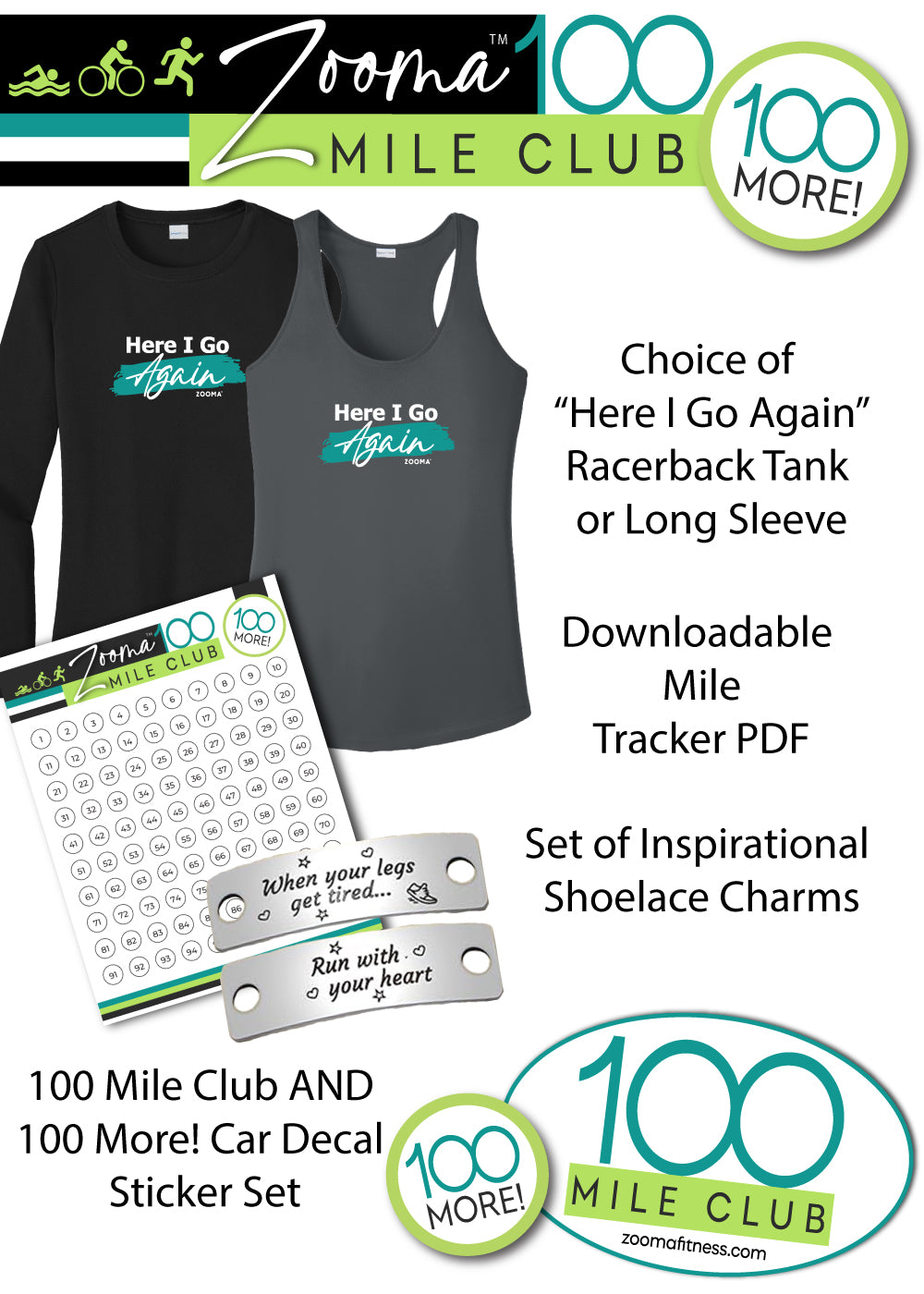 100 More Miles Challenge 2025