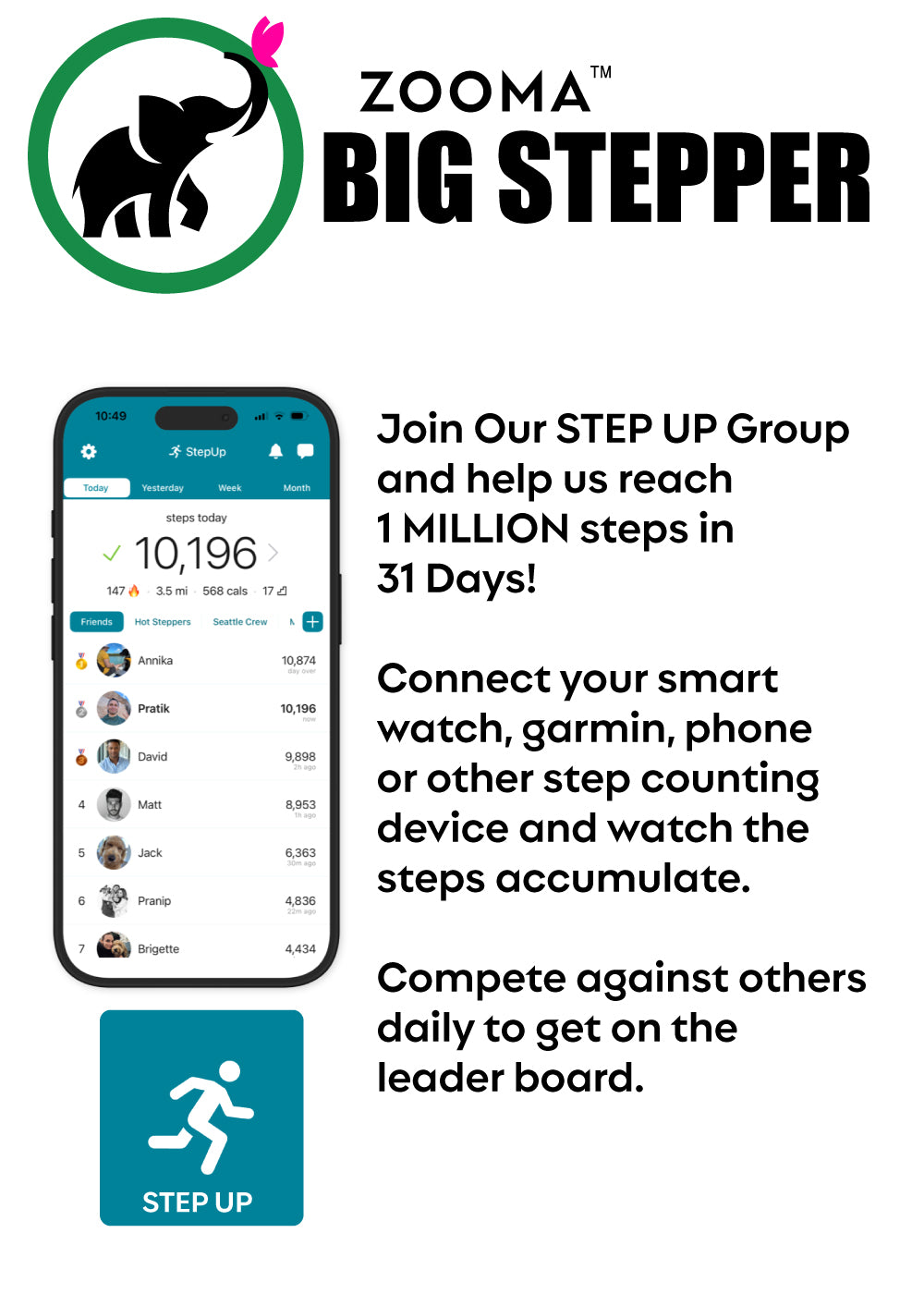 Big Stepper Challenge 2026