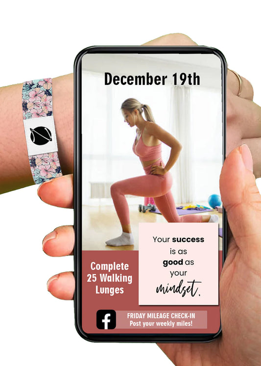ZOOMA Fit Club Daily Motivational NFC Wristlet