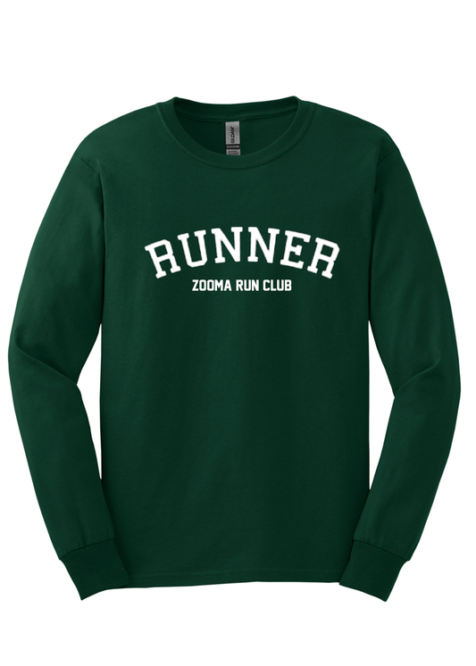 ZOOMA Run Club RUNNER Long Sleeve Shirt