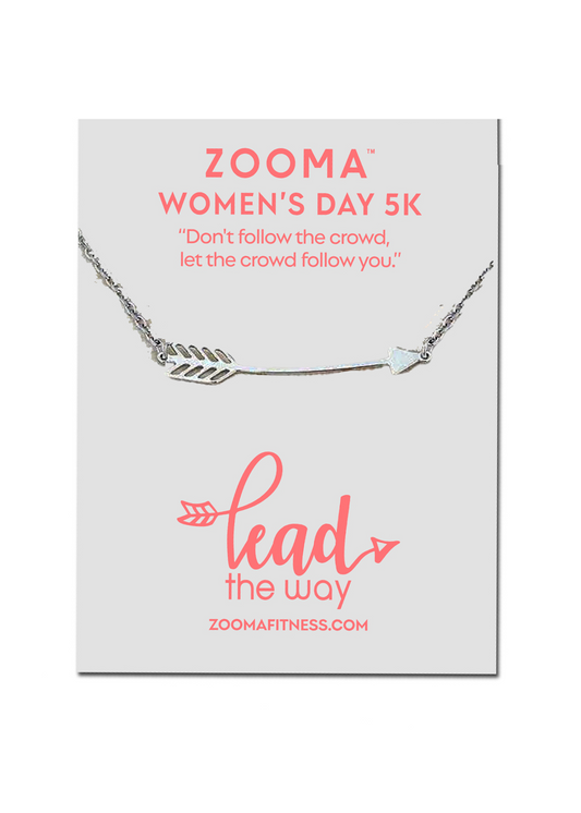 Silver Plated Arrow Necklace