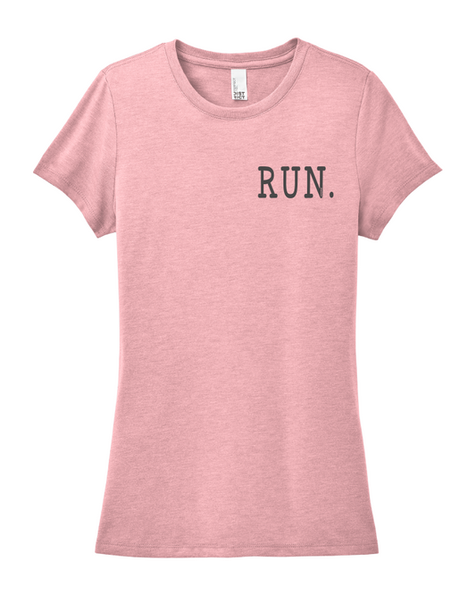 Run. Short Sleeve Tee